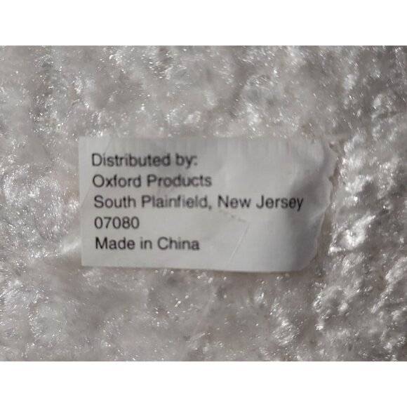 Snow Lady Plush In Red Velvet & Faux Fur Outfit Vintage 18" Tall - Picture 10 of 13